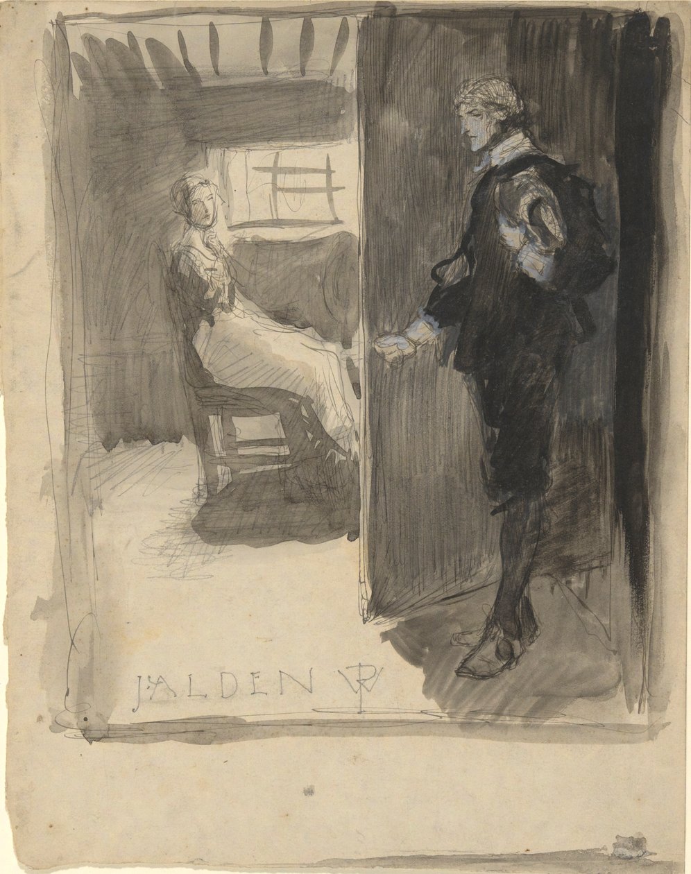 John Alden - Edwin Austin Abbey