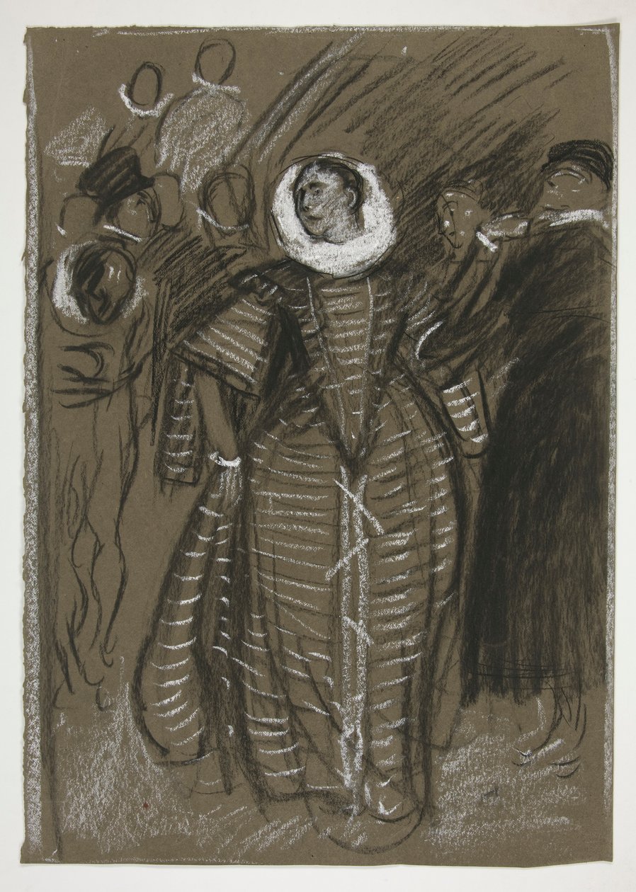 Katharina, Acte I, Scène I, La Mégère apprivoisée - Edwin Austin Abbey