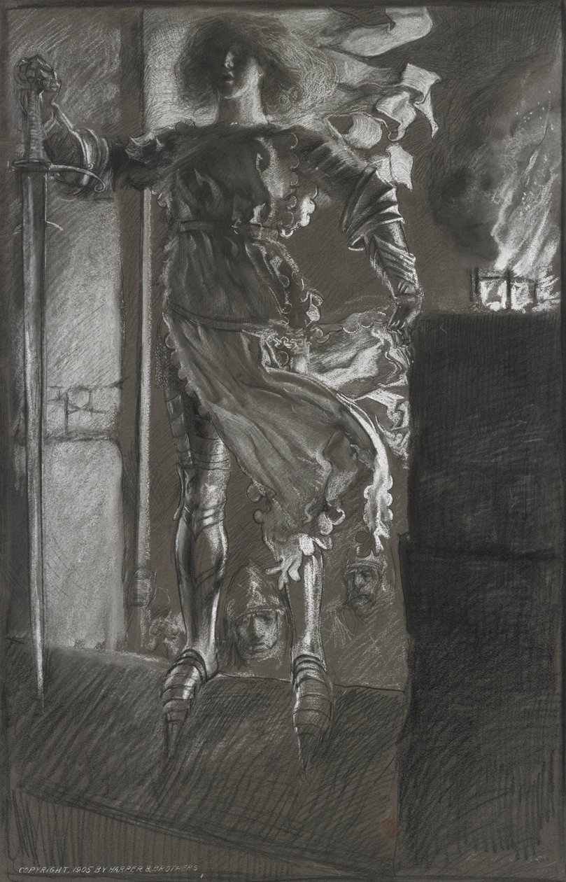 La Pucelle, de Henry VI, Partie I, acte 3, scène 2 - Edwin Austin Abbey