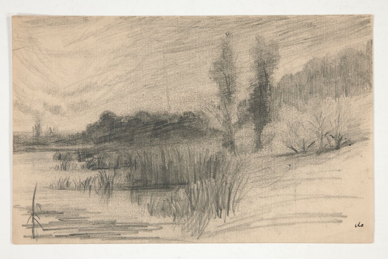 Paysage au bord de l