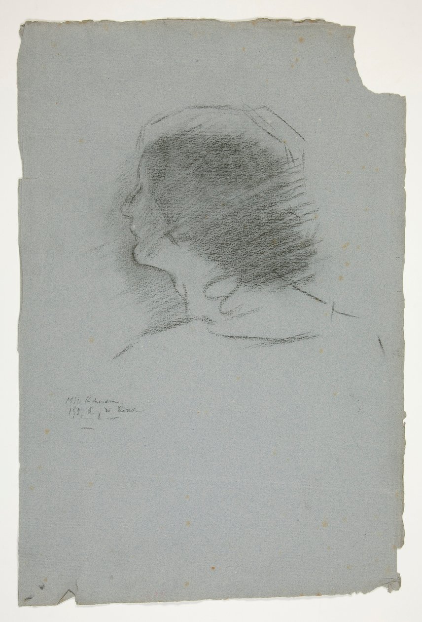 Portrait de Mme Richardson - Edwin Austin Abbey