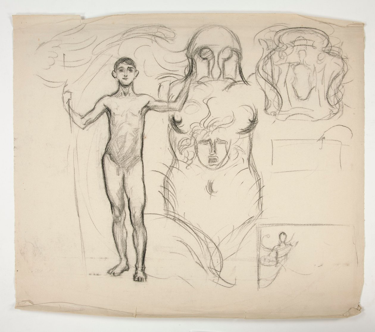 Feuille de croquis - Edwin Austin Abbey