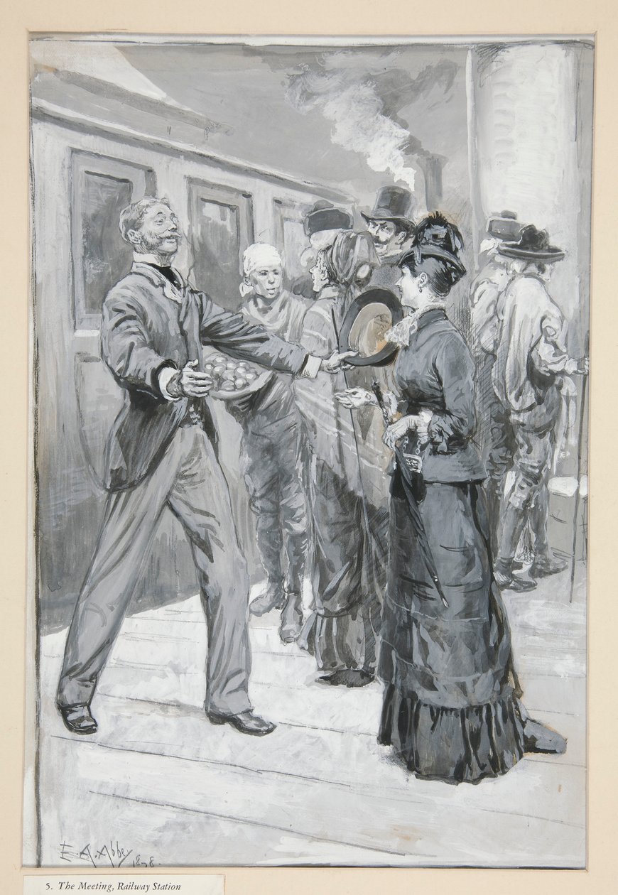 Étude pour - Edwin Austin Abbey