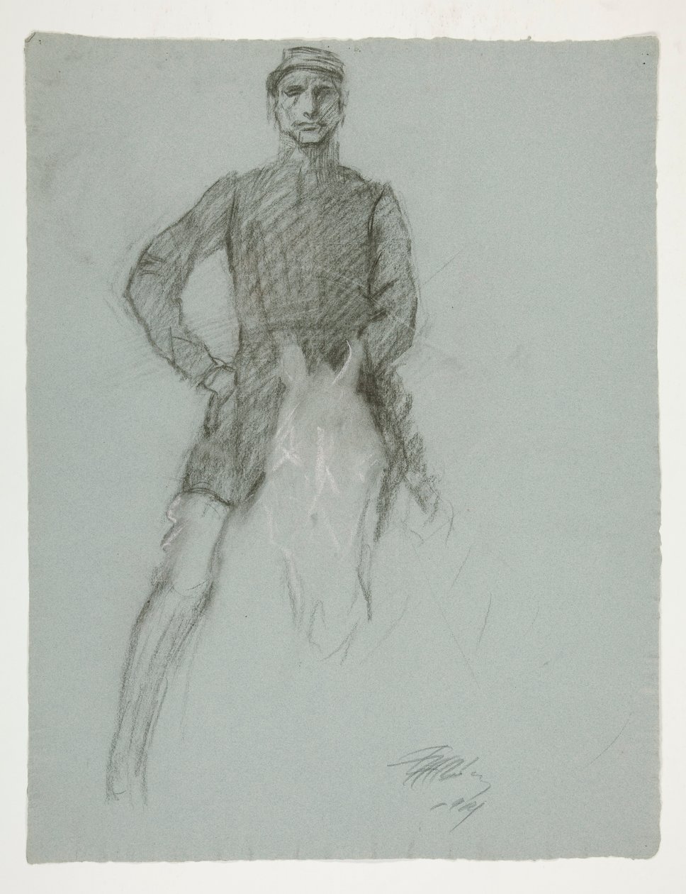 Étude pour - Edwin Austin Abbey