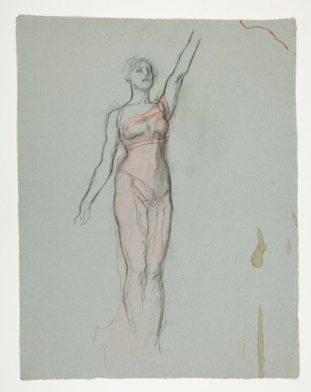 Étude pour - Edwin Austin Abbey