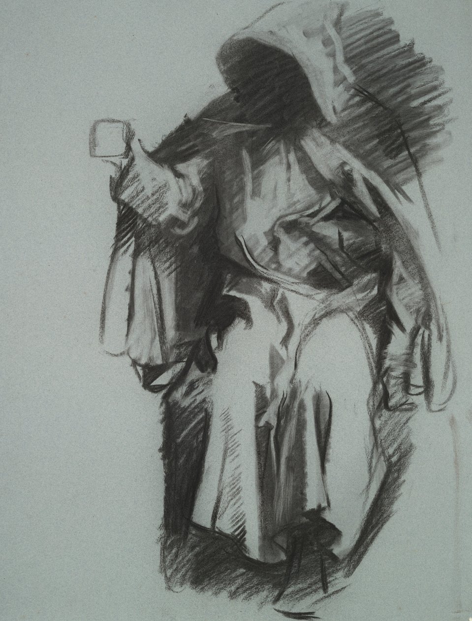 Étude pour - Edwin Austin Abbey