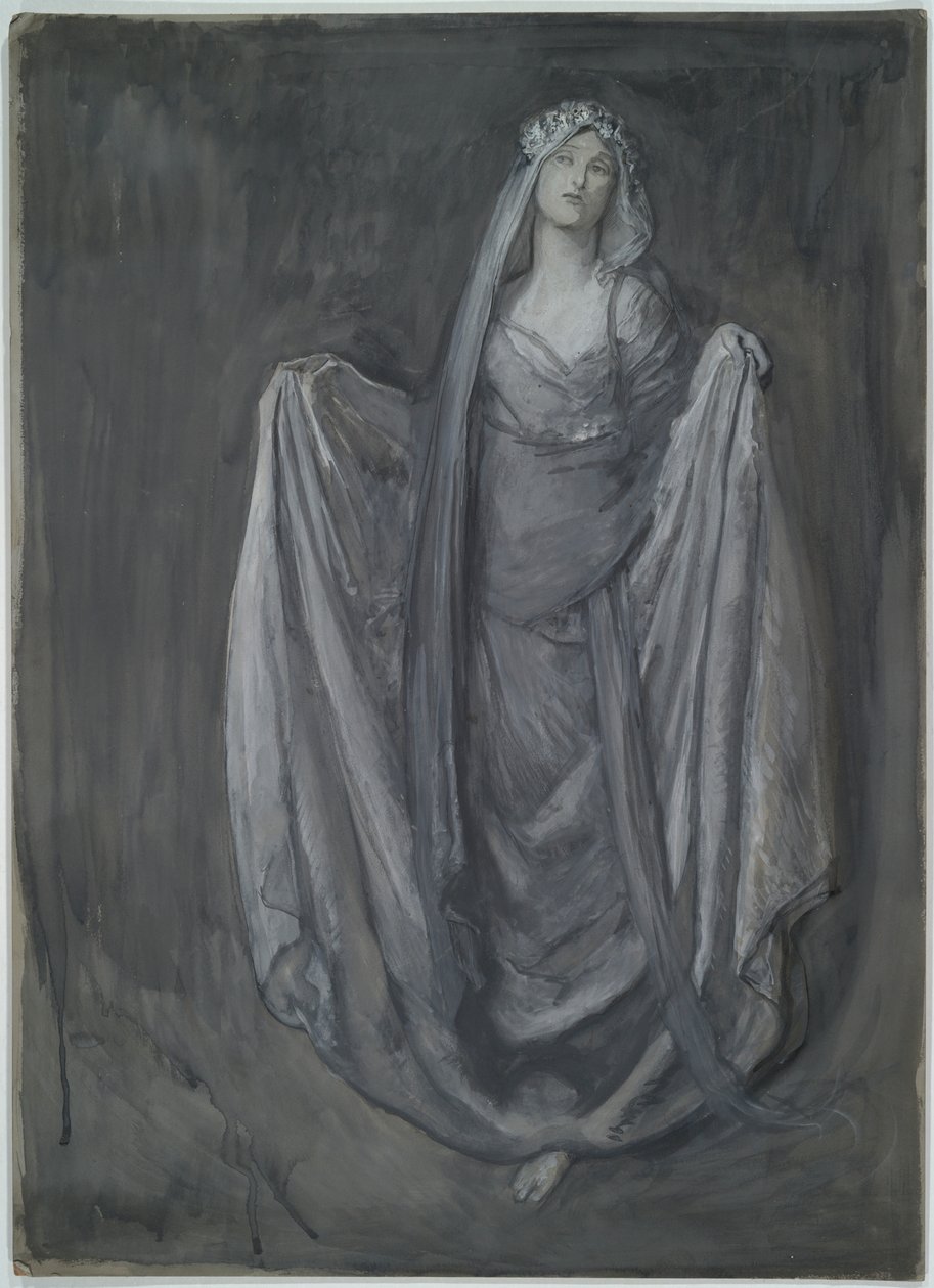 Étude pour Blanchefleur - Edwin Austin Abbey