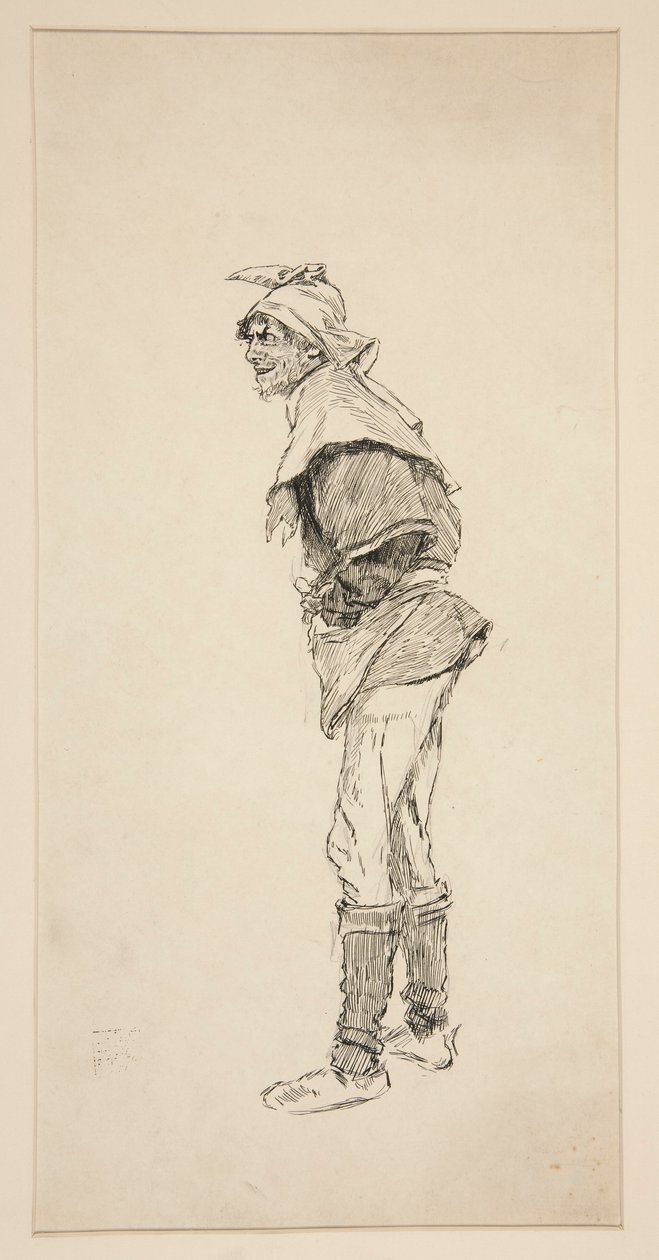 Étude pour le roi Henri IV (Partie I) - Edwin Austin Abbey