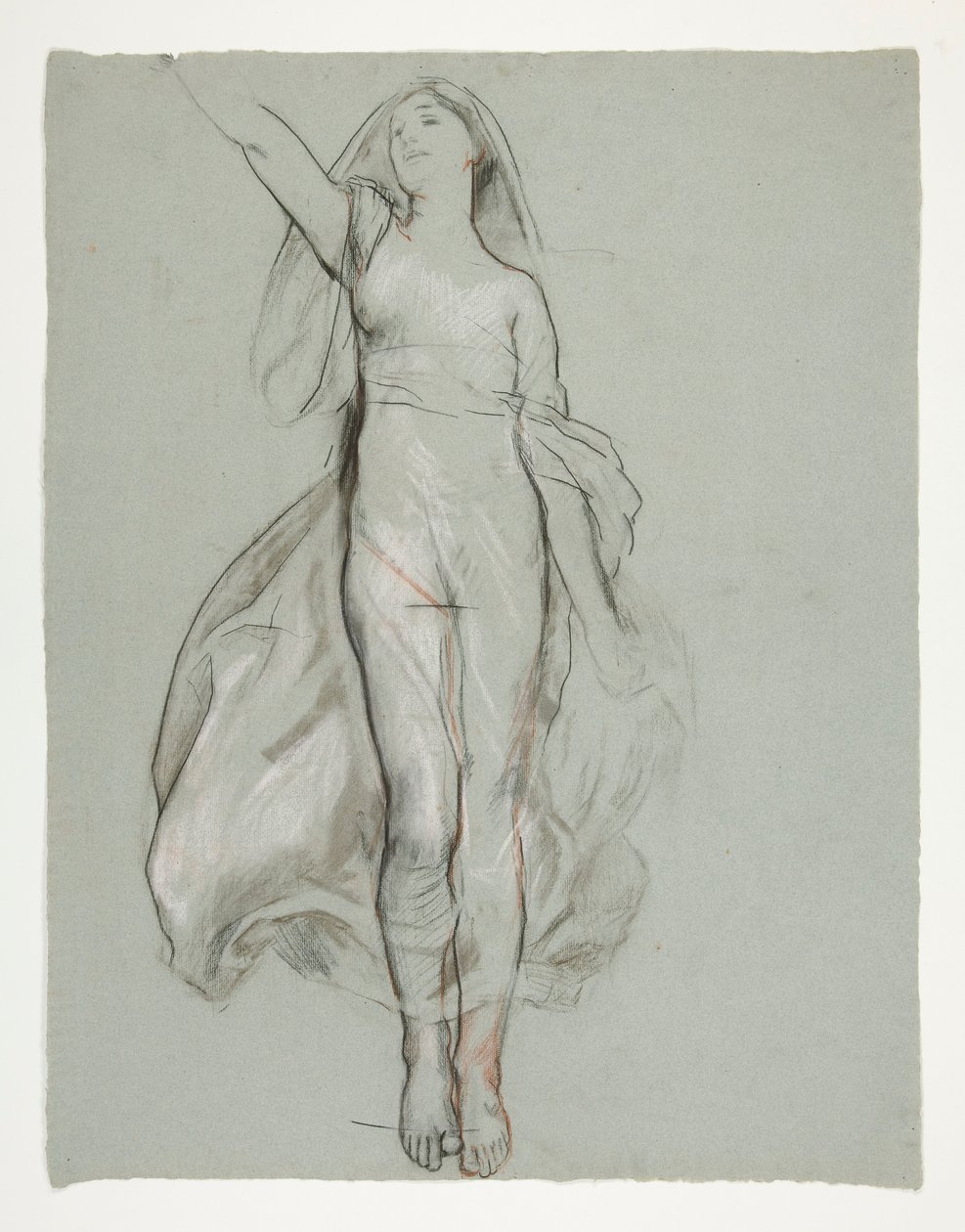 Étude pour la figure centrale - Edwin Austin Abbey
