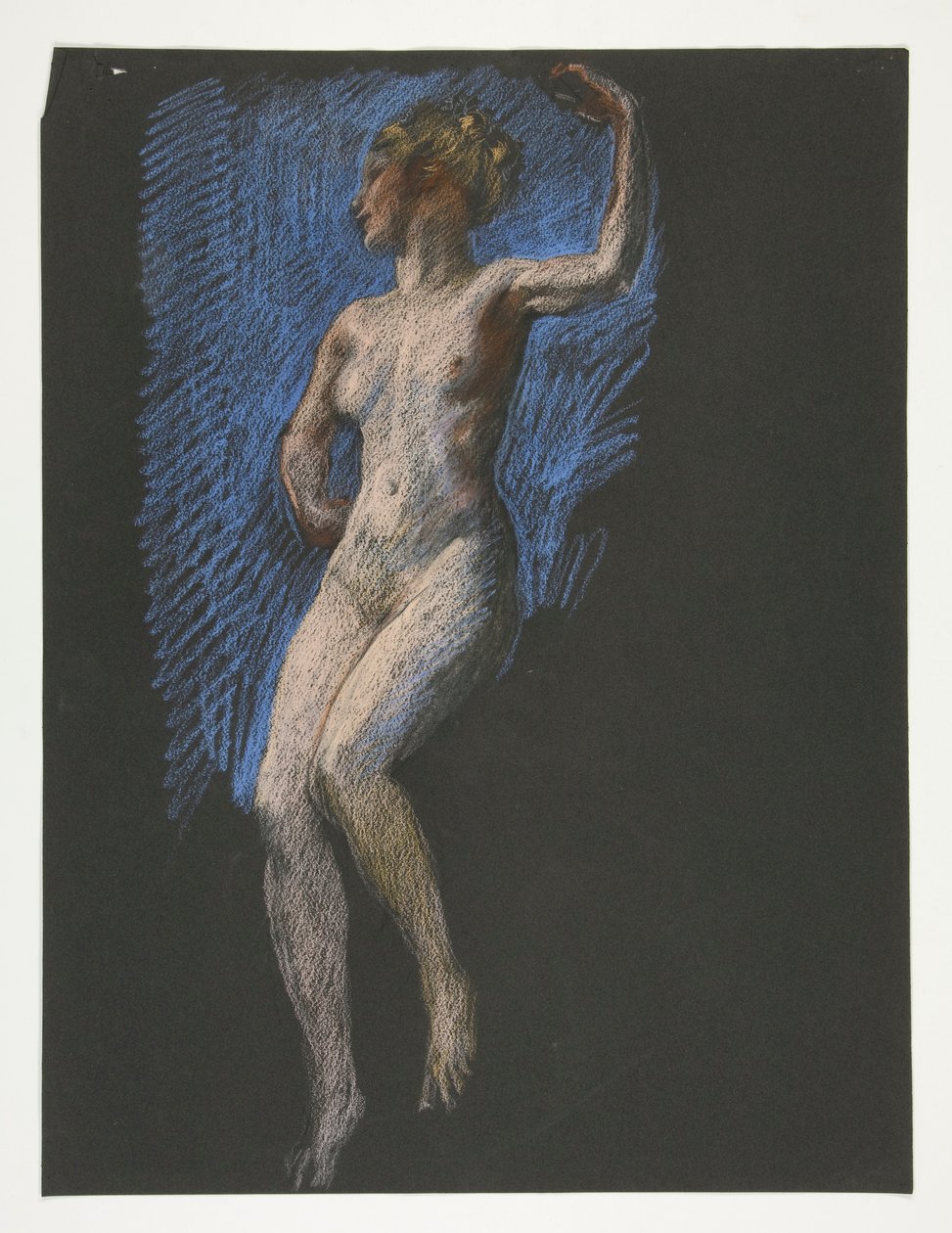 Étude pour la figure de 16h - Edwin Austin Abbey