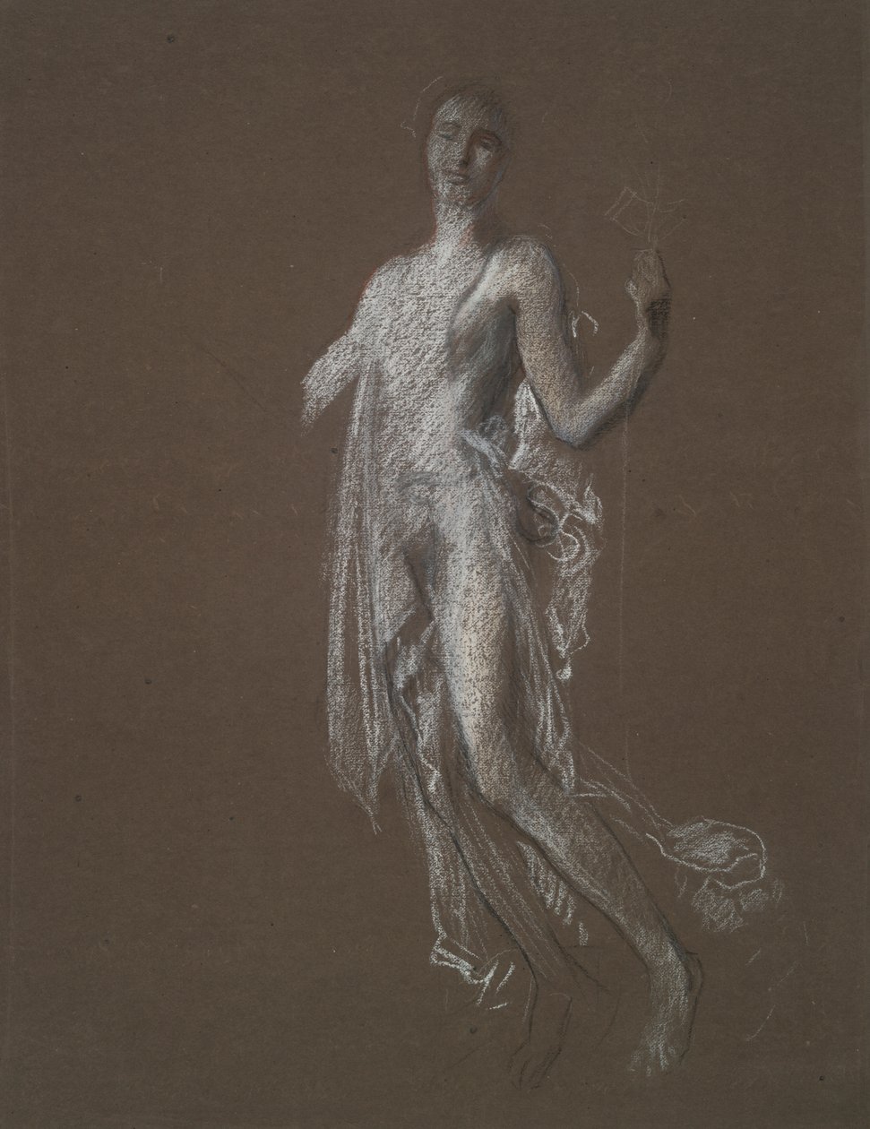 Étude pour figure de 5 h du matin (?) - Edwin Austin Abbey