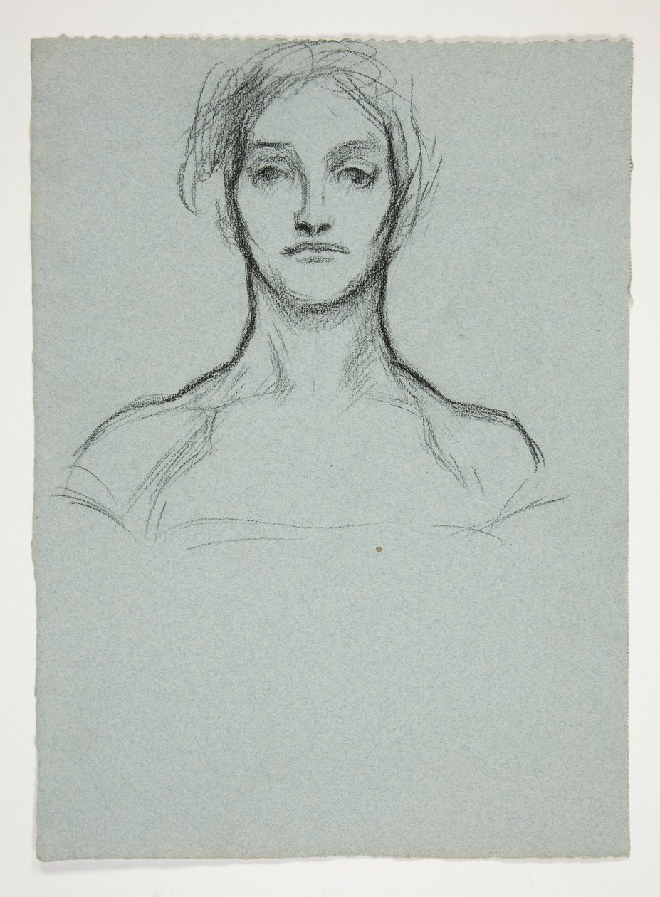 Étude pour pastel : Portrait d