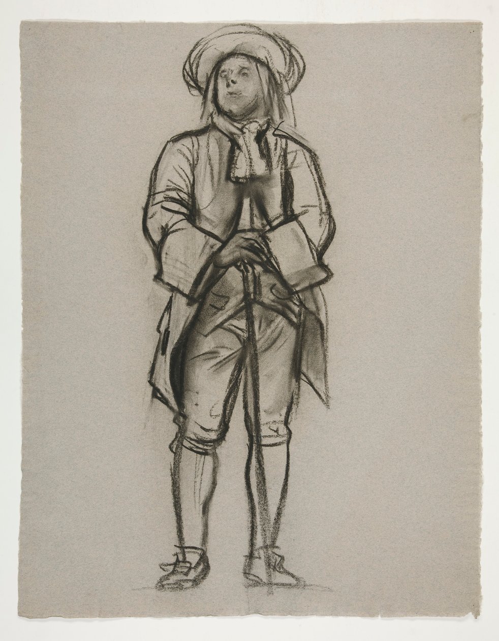 Étude pour la figure de Penn ou Franklin pour une fresque au capitole de l