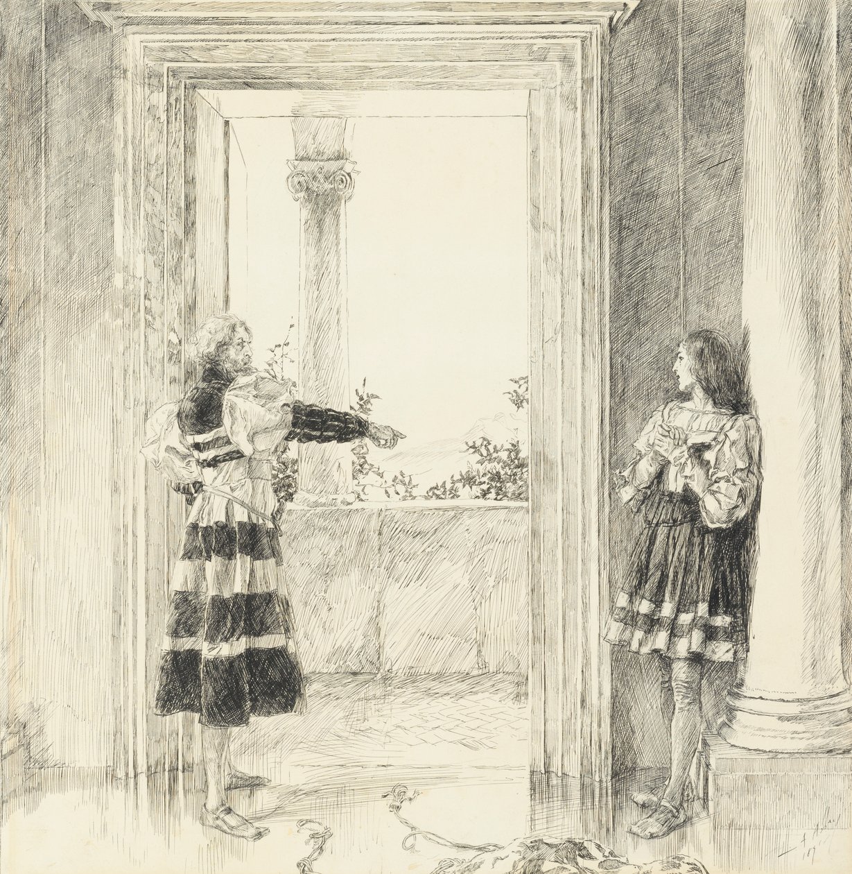 Le Duc expulse Valentin, de l