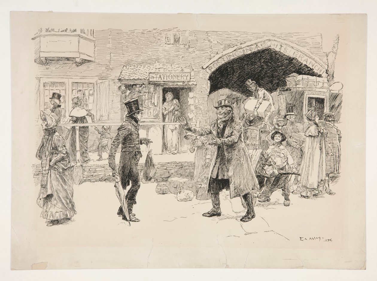Le Retour du natif - Edwin Austin Abbey
