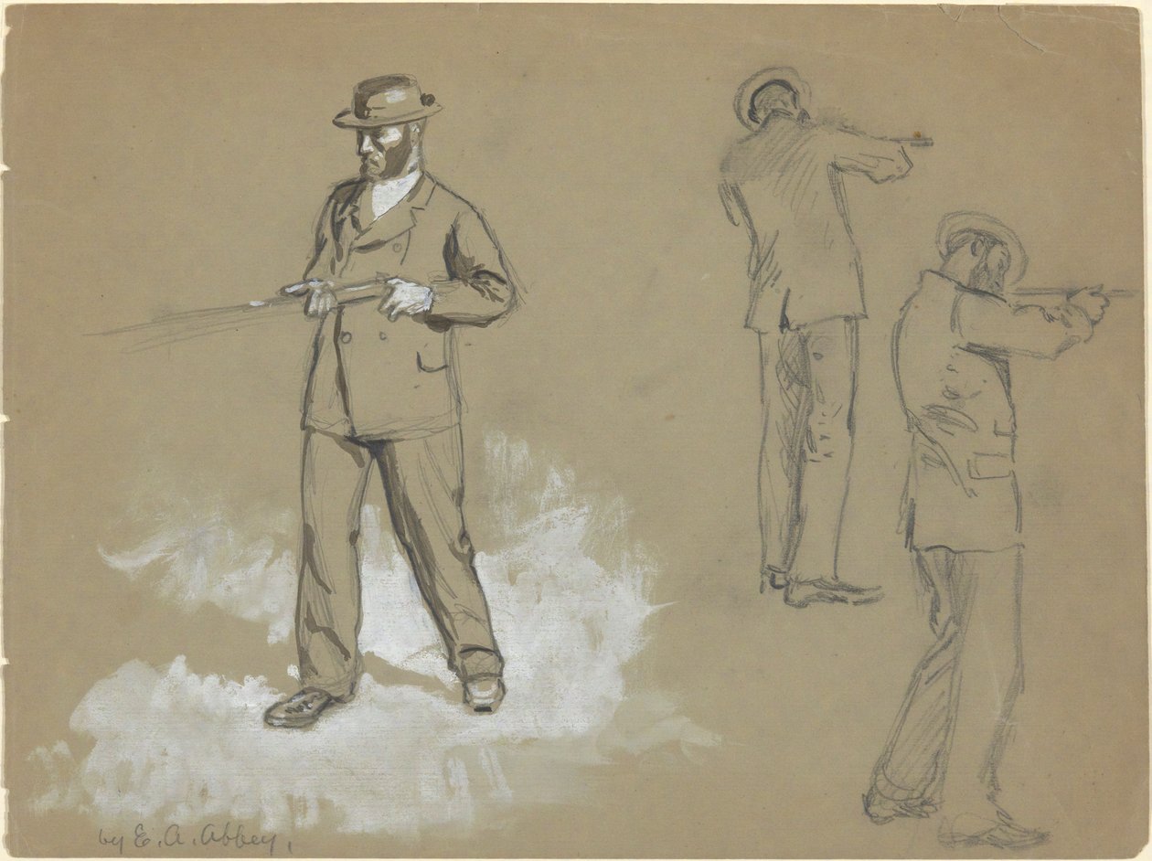 Trois croquis d
