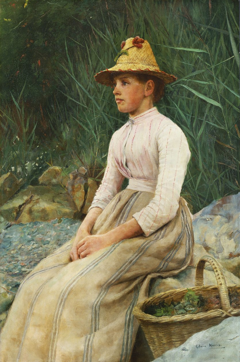 La fille aux moules - Edwin Harris