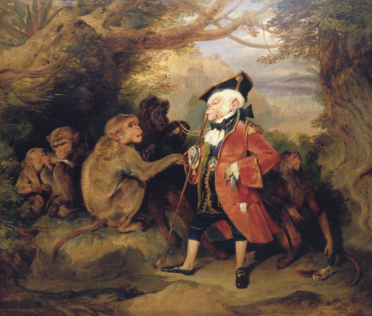 Le singe voyageur - Edwin Henry Landseer