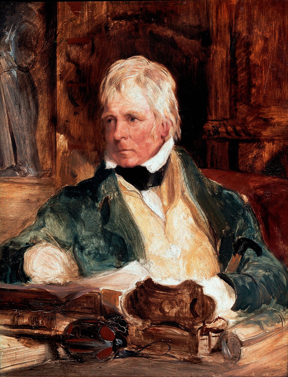 Portrait de Walter Scott (1771-1832), écrivain écossais - Edwin Landseer