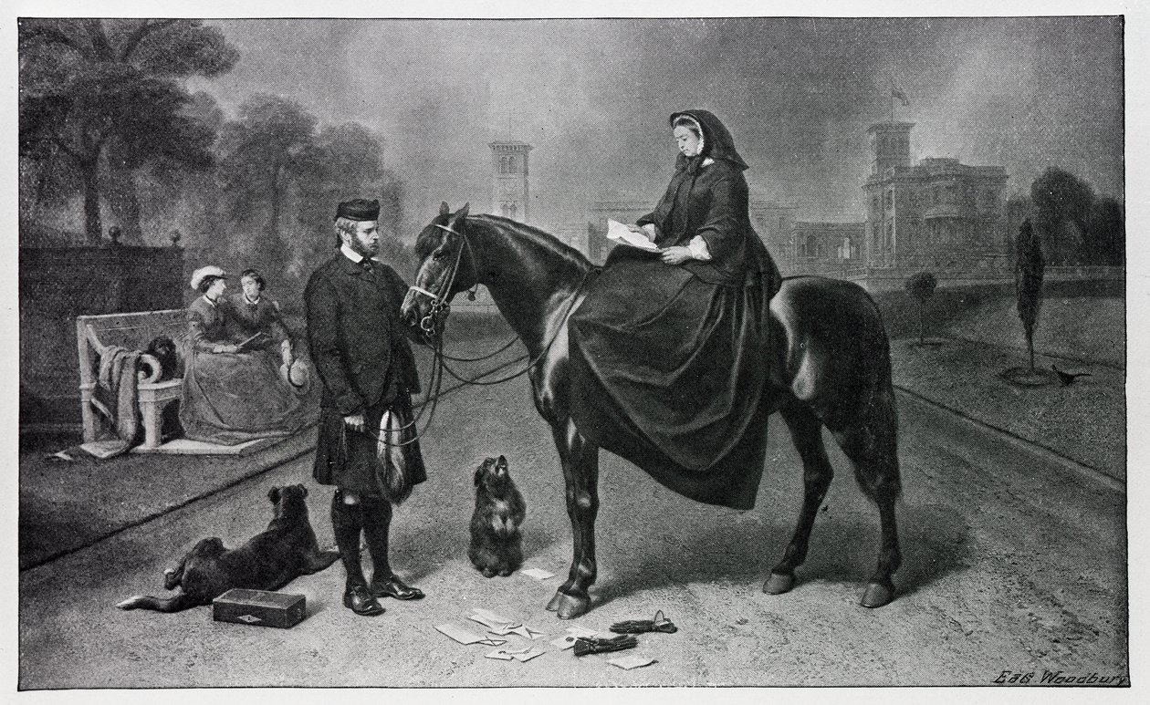 La reine Victoria à Osborne, d