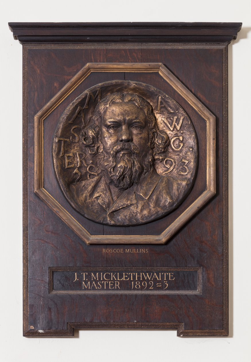 Médaille avec John T. Micklethwaite, c.1893 - Edwin Roscoe Mullins