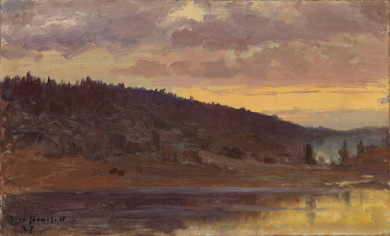 Après le coucher du soleil - Eero Järnefelt