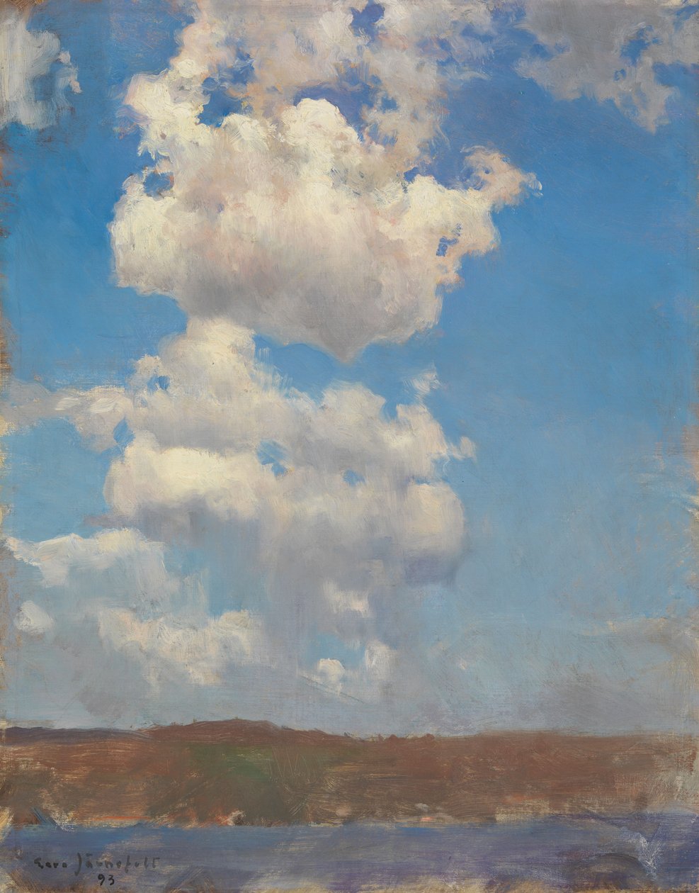 Étude de nuages - Eero Järnefelt