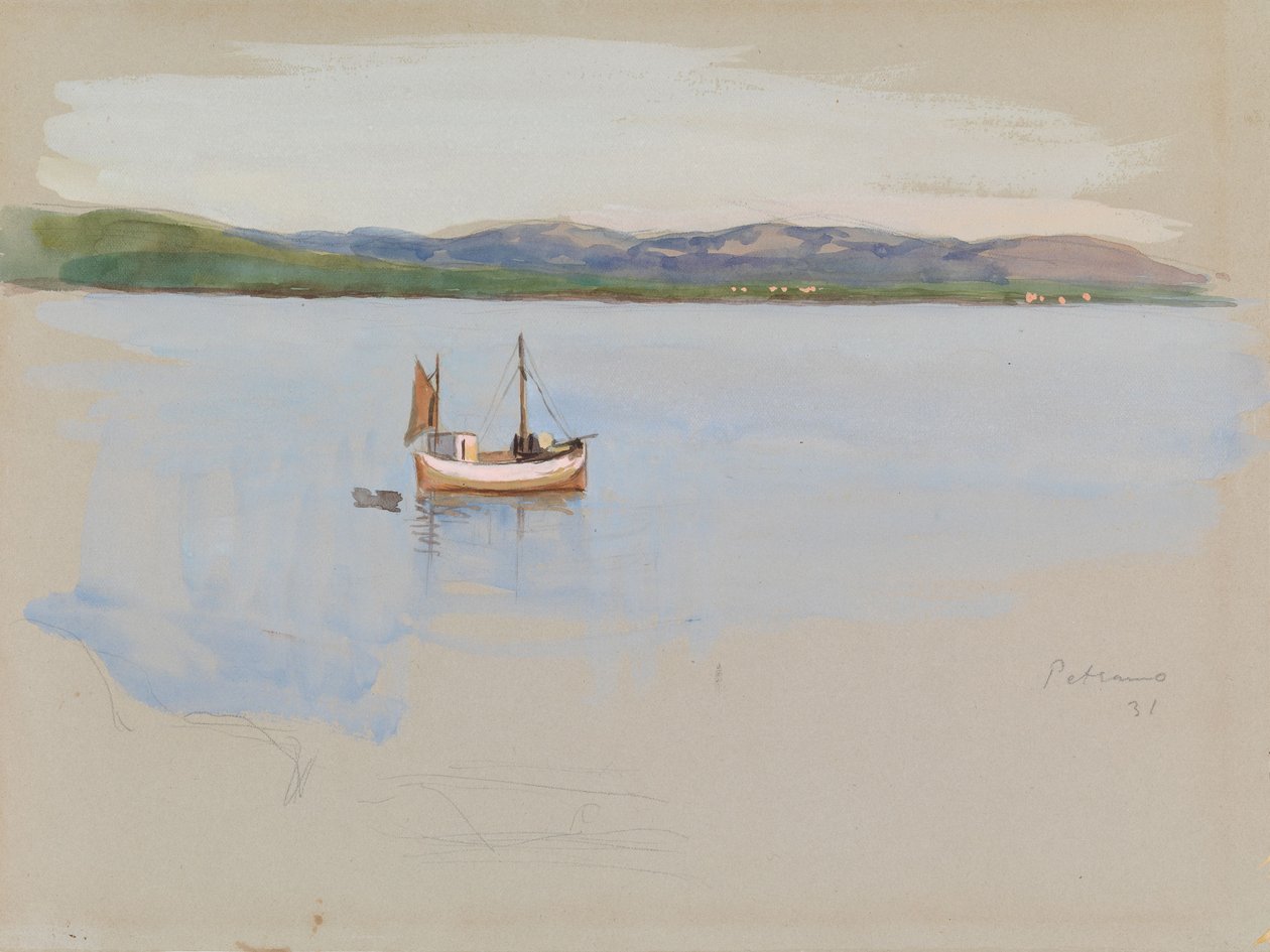 Bateau de pêche - Eero Järnefelt