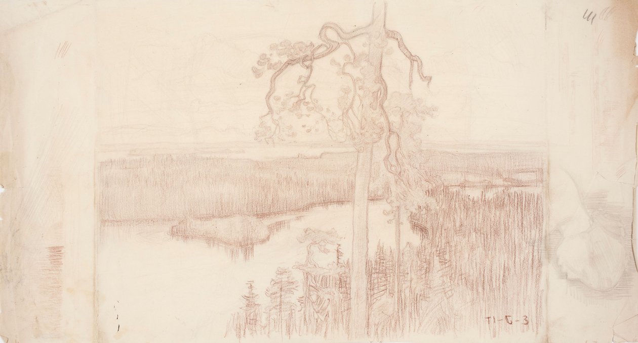 Paysage lacustre - Eero Järnefelt