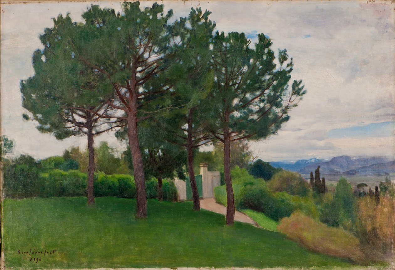 Paysage de parc - Eero Järnefelt