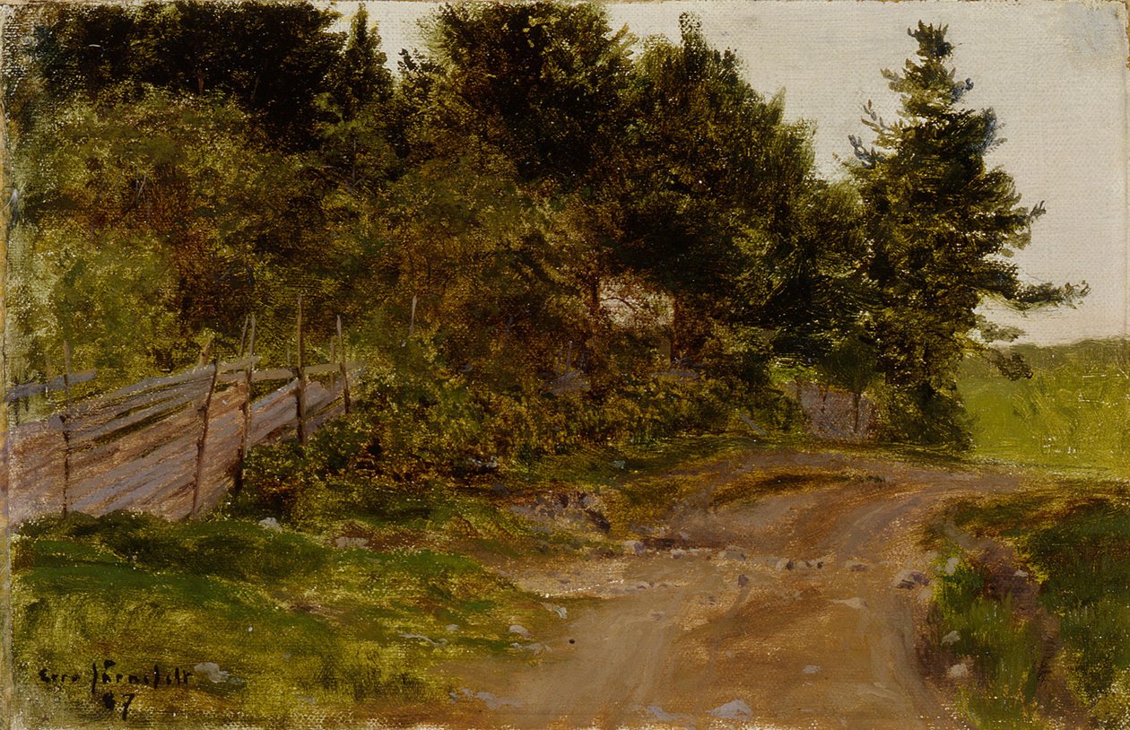 Sentier dans la forêt - Eero Järnefelt