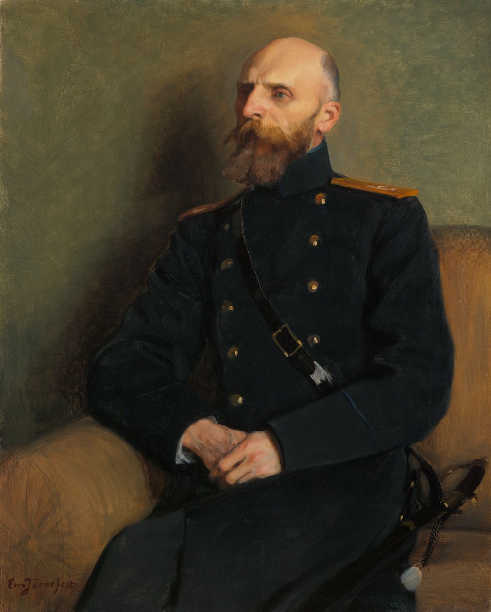 Portrait du colonel R. Schulman - Eero Järnefelt