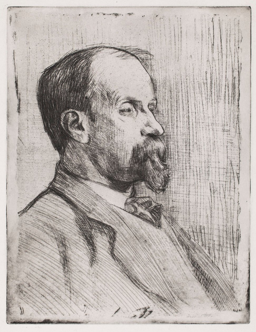 Portrait de Juhani Aho - Eero Järnefelt