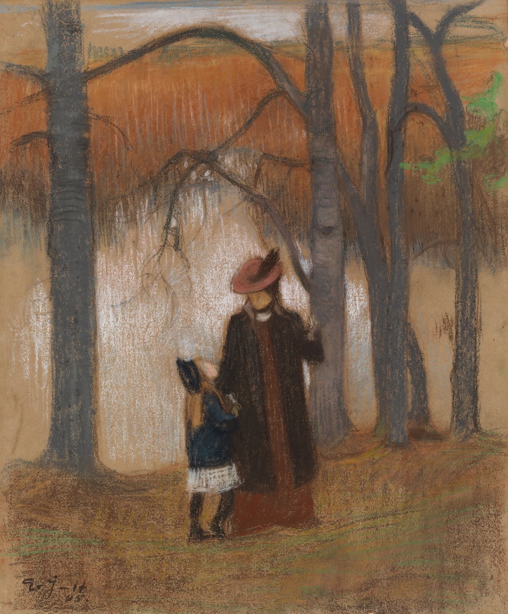 La femme et la fille de l