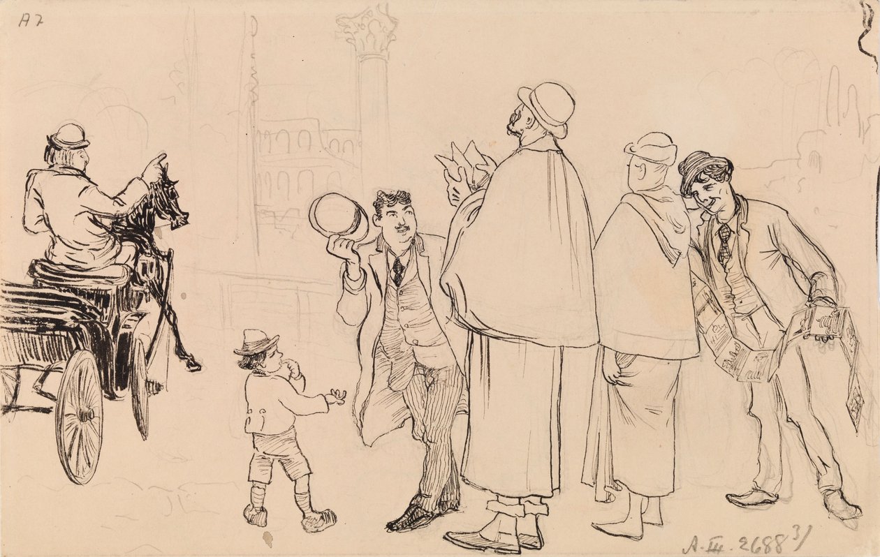 Voyageurs à Rome - Eero Järnefelt