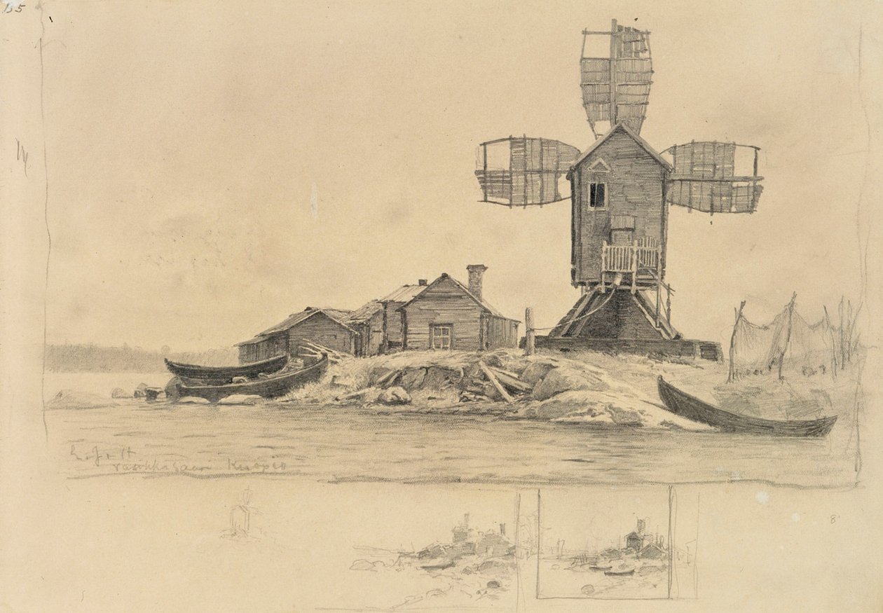 Vue de Vasikkasaari - Eero Järnefelt