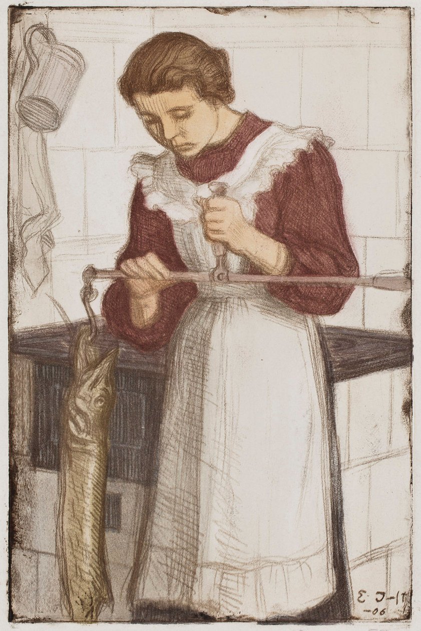 Pesée du brochet - Eero Järnefelt