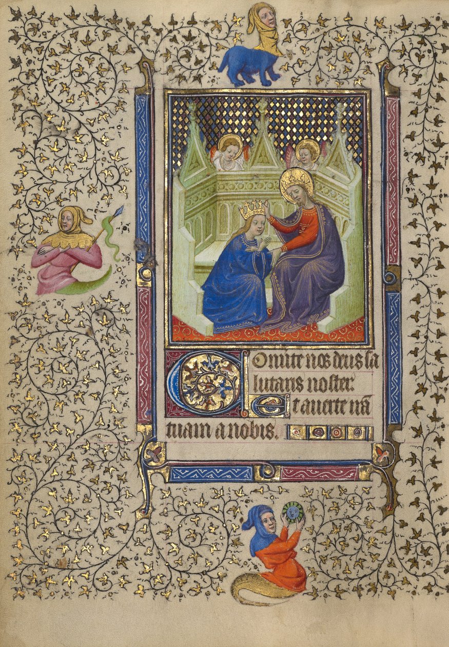 Le couronnement de la Vierge - Egerton Master