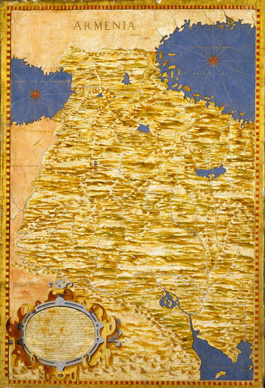 Moyen-Orient : Géorgie, Arménie, Azerbaïdjan, Irak, Iran occidental - Ignazio Danti
