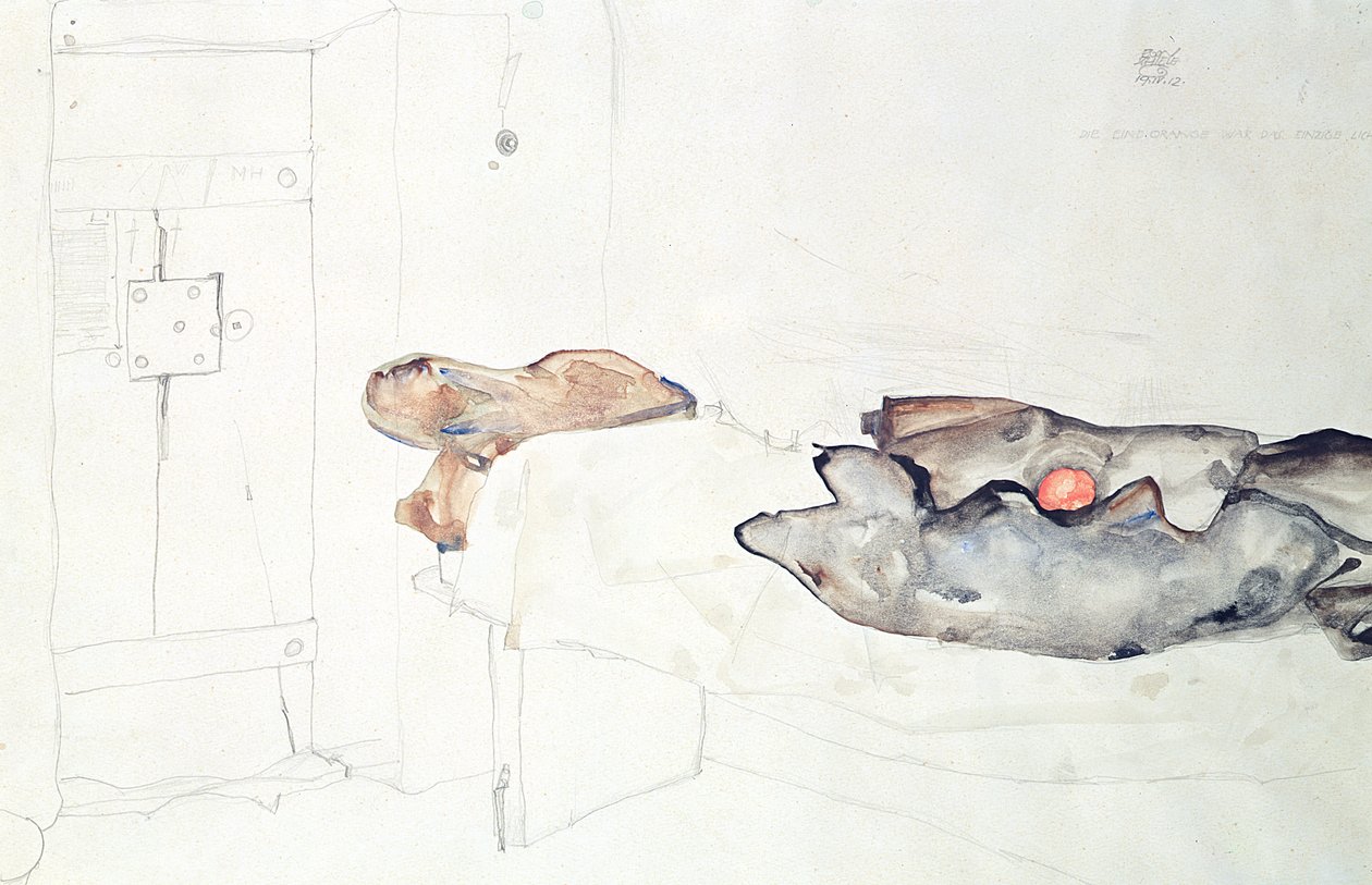 La Seule Orange était la Seule Lumière - Egon Schiele