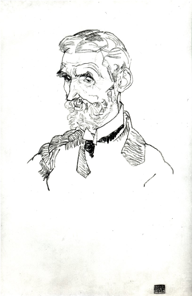 Portrait du beau-père de l