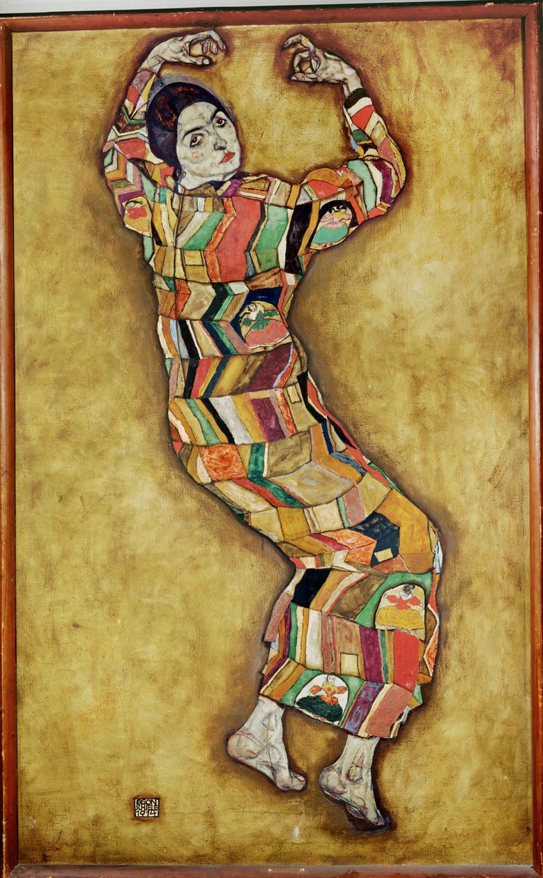 Bildnis Friederike Maria Beer (peinture sur toile) - Egon Schiele