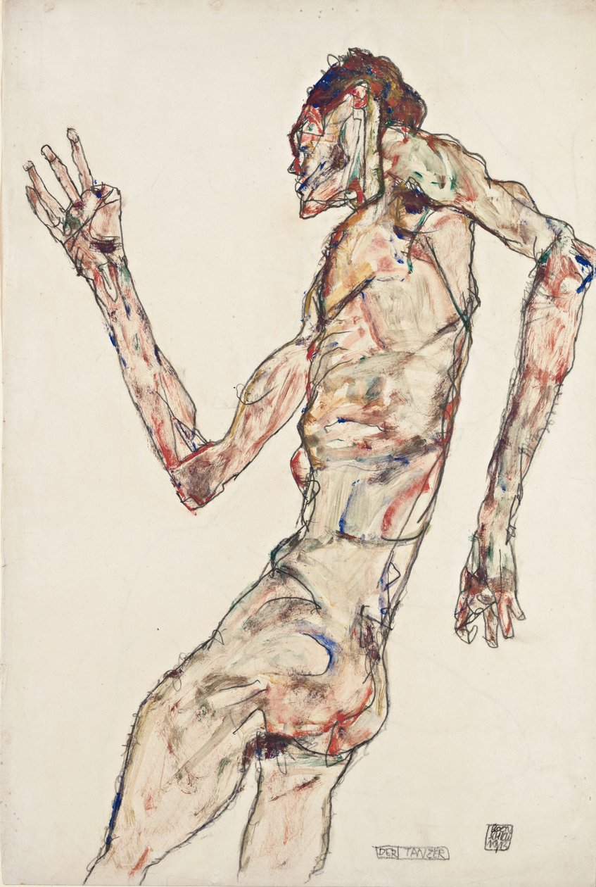 Le Danseur - Egon Schiele