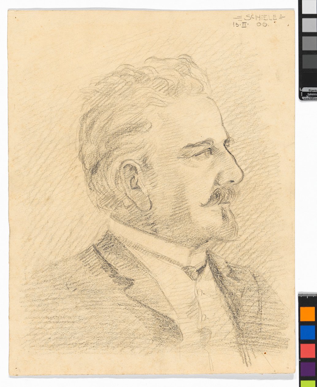 Leopold Czihaczek : profil - Egon Schiele