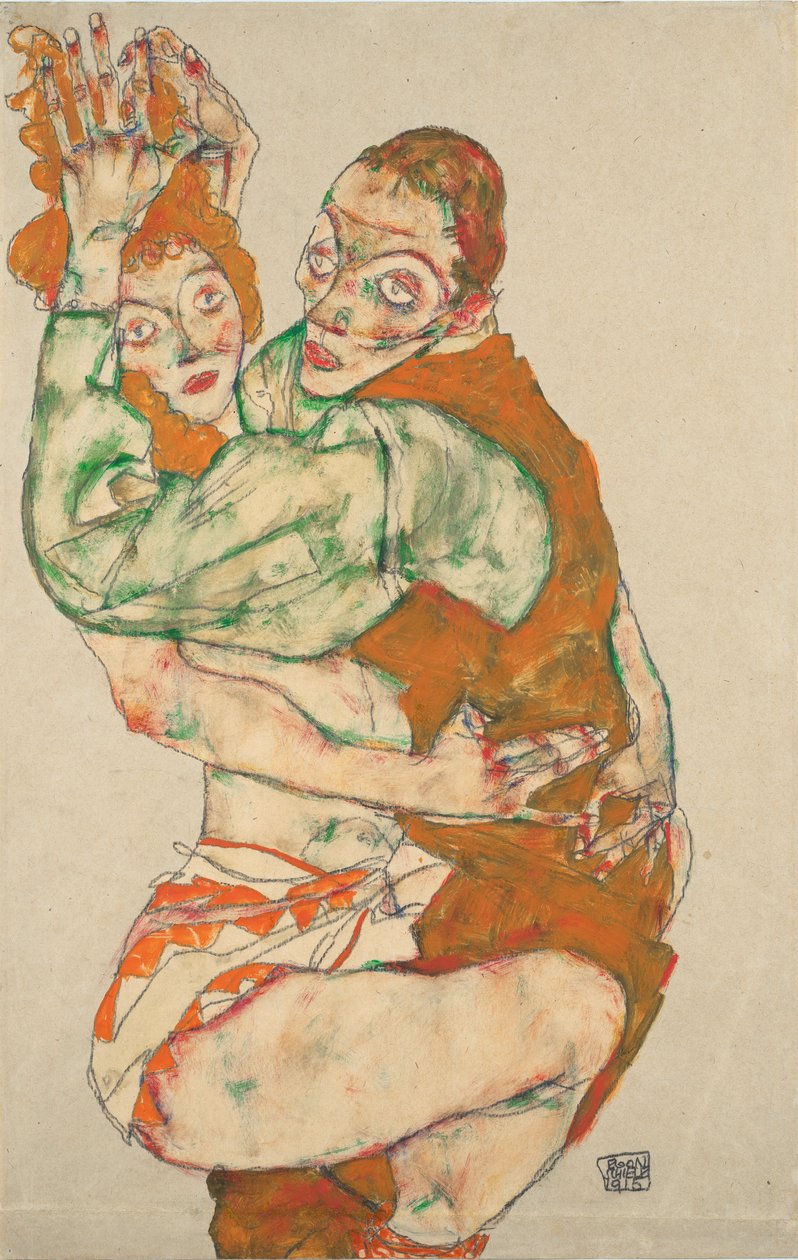 acte sexuel - Egon Schiele