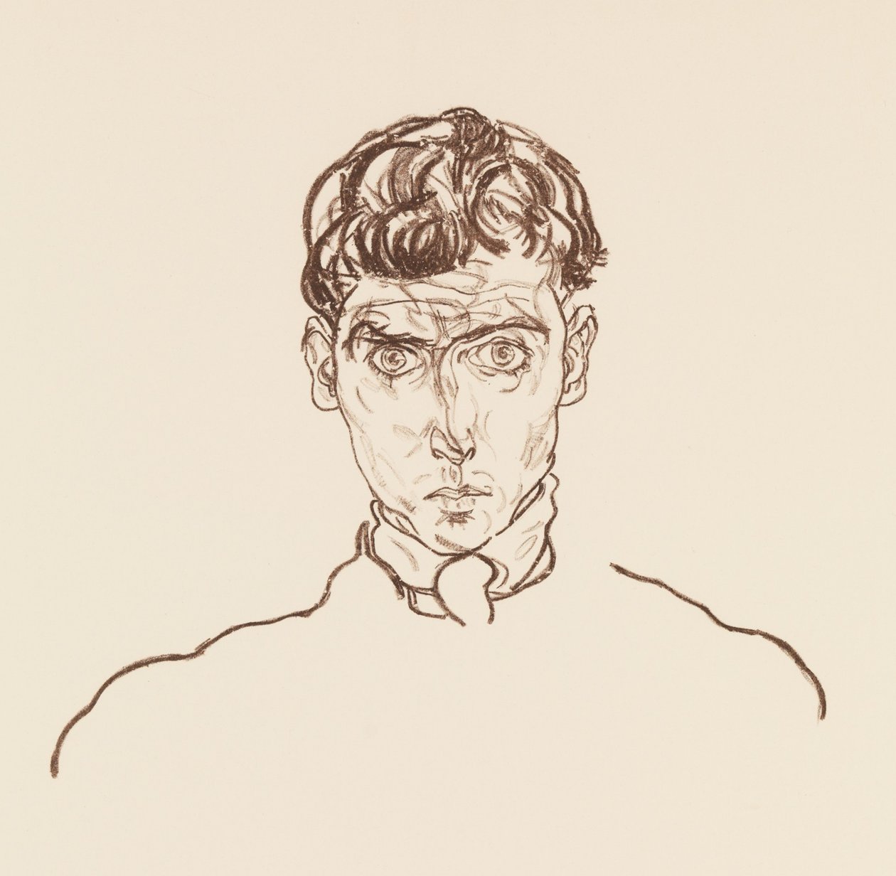 Portrait de Paris von Gütersloh, 1918 - Egon Schiele