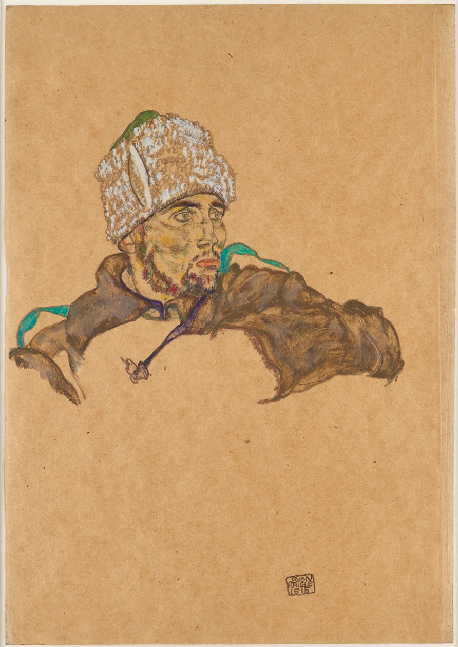 Prisonnier de guerre russe, 1915 - Egon Schiele