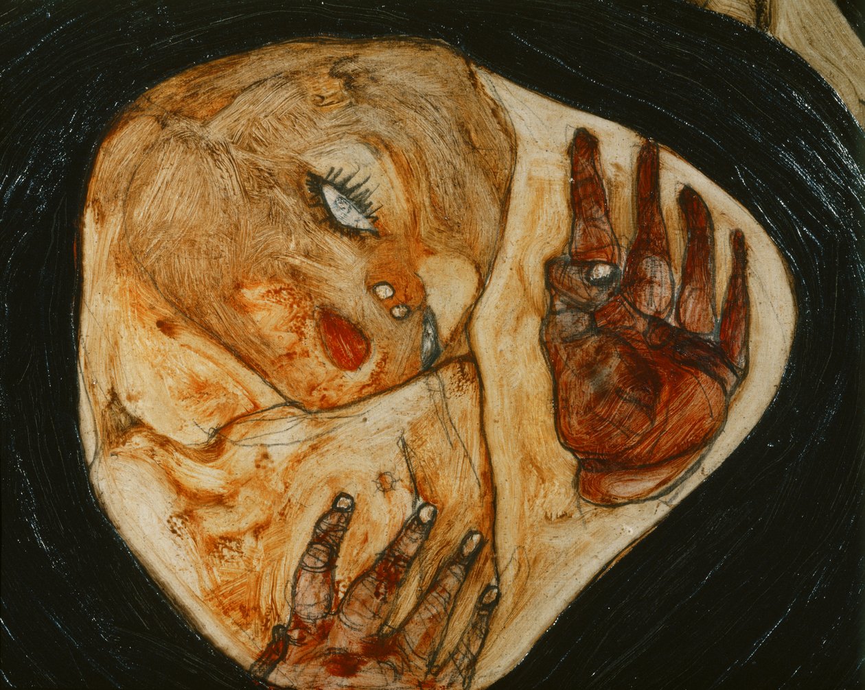 Mère morte I - Egon Schiele
