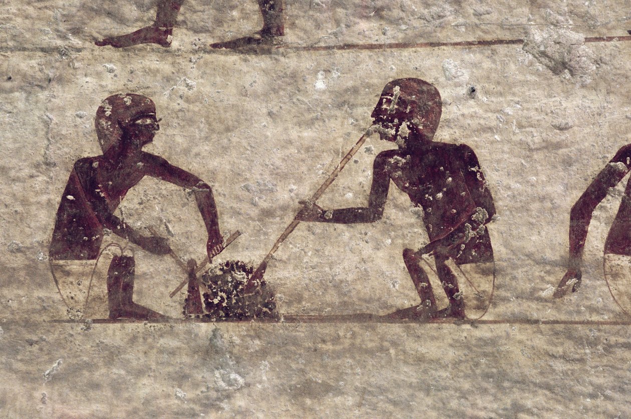Souffleurs de verre, détail d