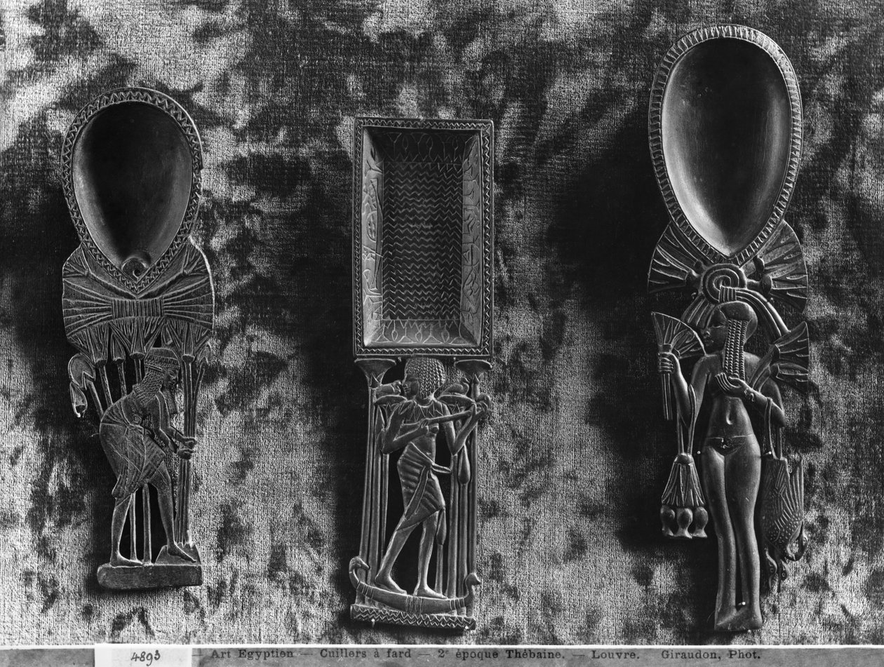 Cuillères pour maquillage, Nouvel Empire - Egyptian 18th Dynasty